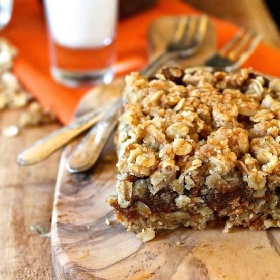 Gluten-Free Pumpkin Date Bars