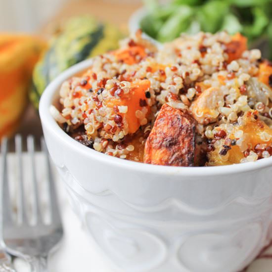 Roasted Butternut Squash Quinoa
