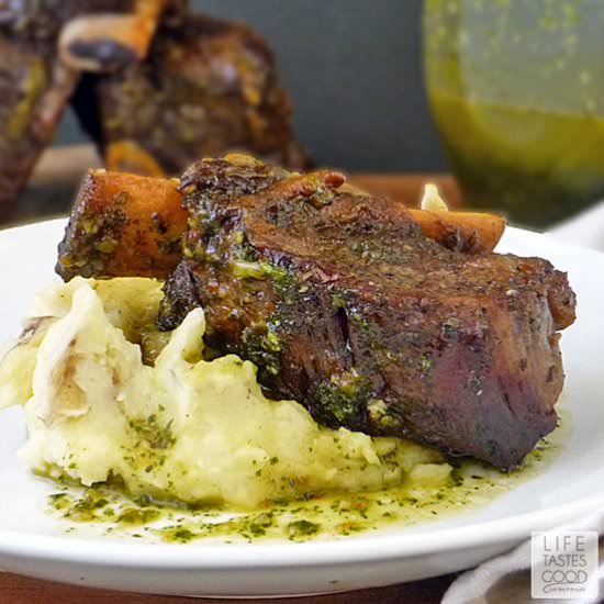 Chimichurri Braised Beef Short Ribs