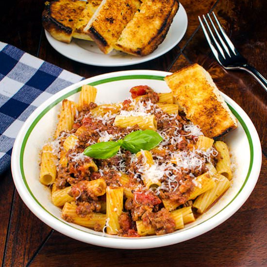 Italian Meat Sauce for Pasta