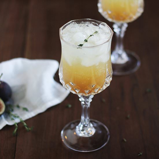 Fig & Thyme Fizz