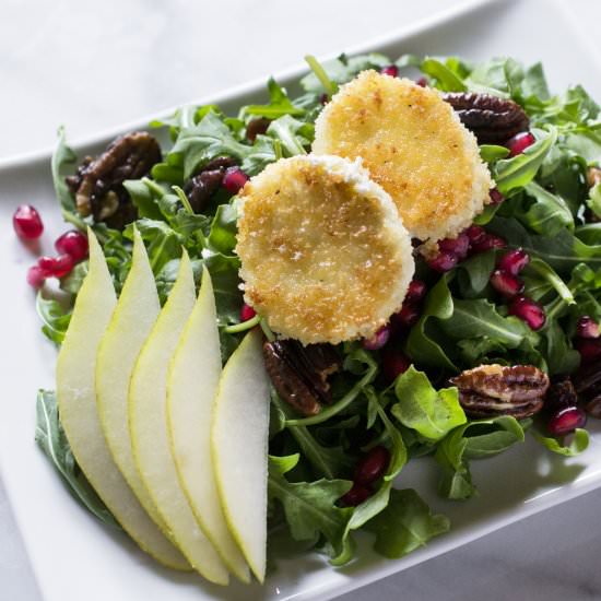 Warm Goat Cheese Salad