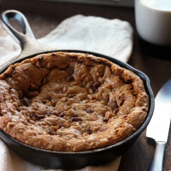 Skillet Milk Chocolate Toffee