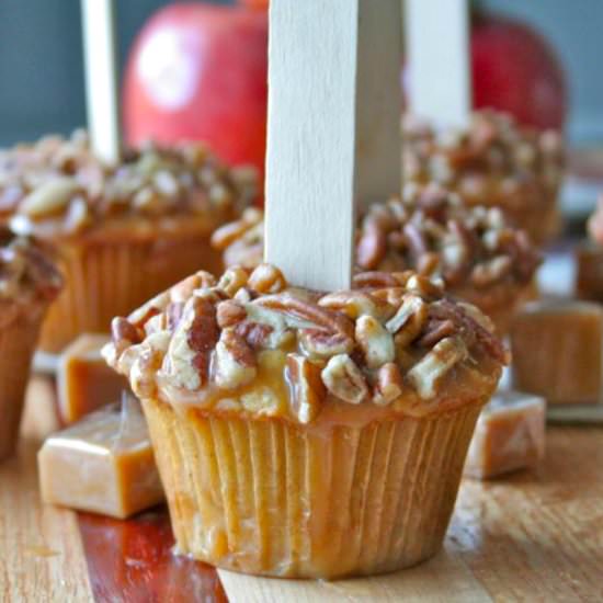 Caramel Apple Cupcakes