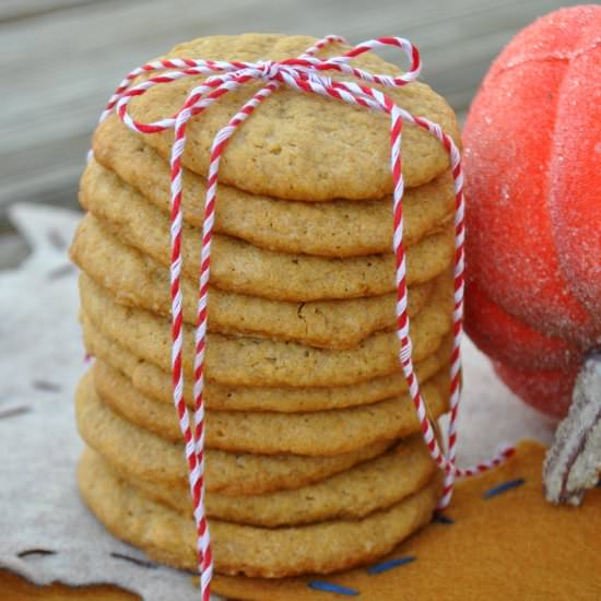 Peanut Butter Pumpkin Cookies