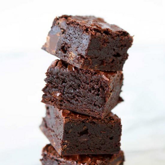 Dark Chocolate Chunk Brownies