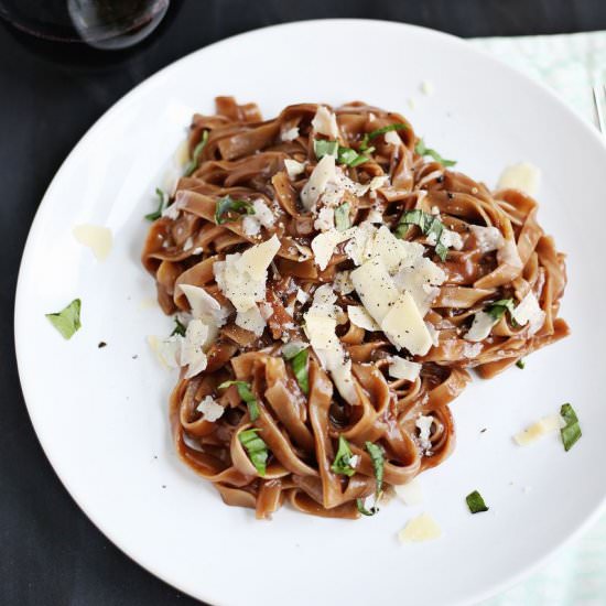 One-Pot Red Wine Pasta