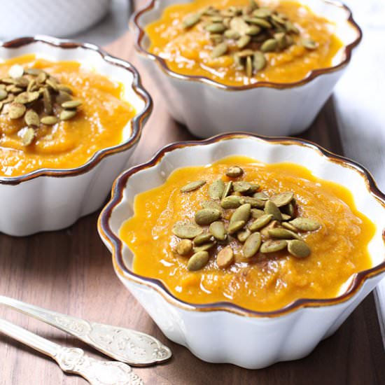 Spiced Pumpkin Appetizer Soup