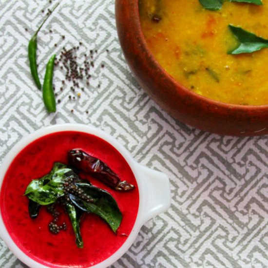 Beetroot Pachadi