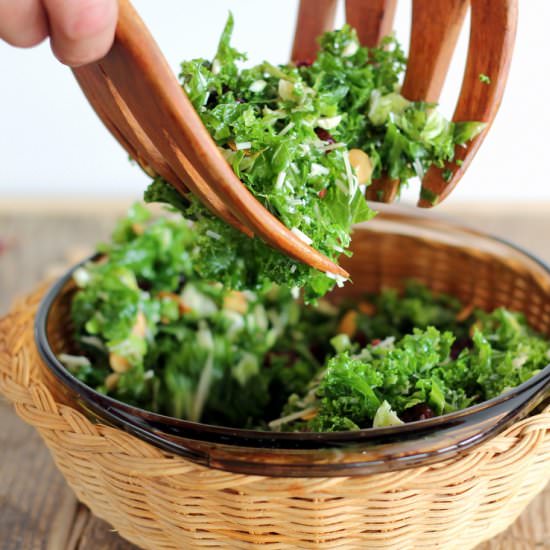 Kale and Brussel Sprout Salad