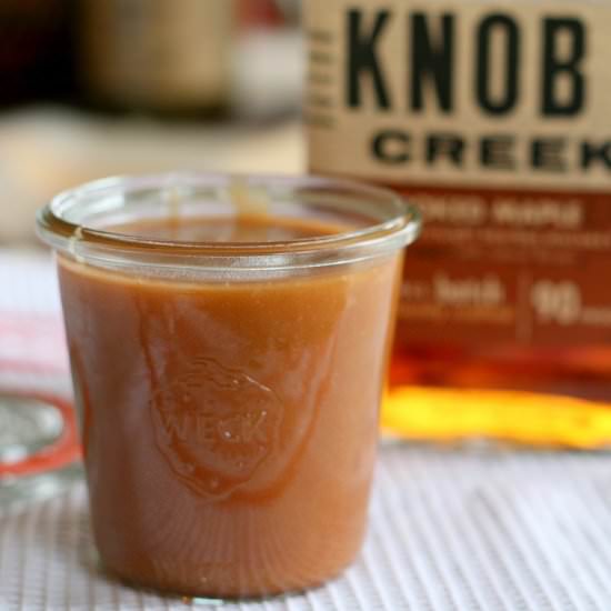 Maple Bourbon Caramel Sauce