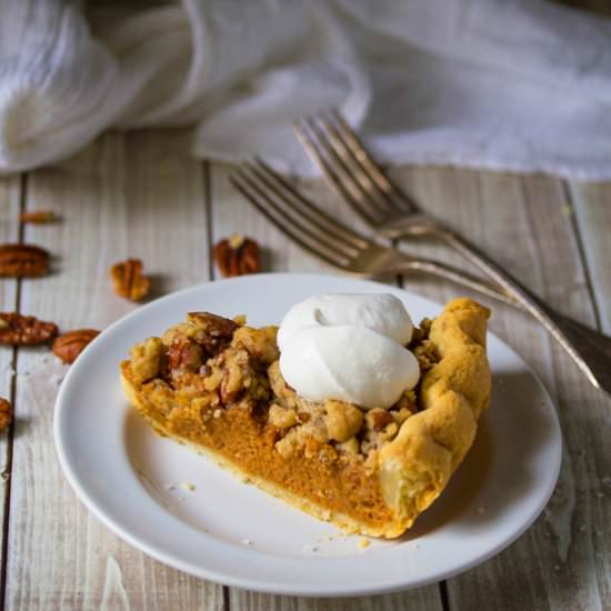 Bourbon Brown Butter Pumpkin Pie