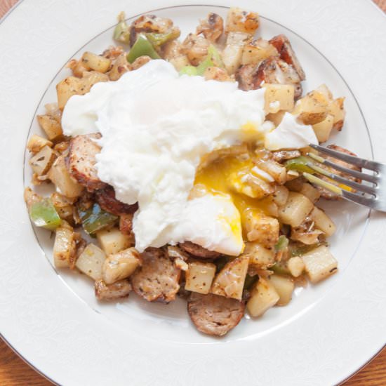 Sausage Hash n’ Eggs