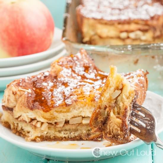 Apple Texas French Toast Bake