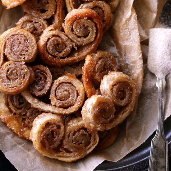 Chai Spice Palmiers