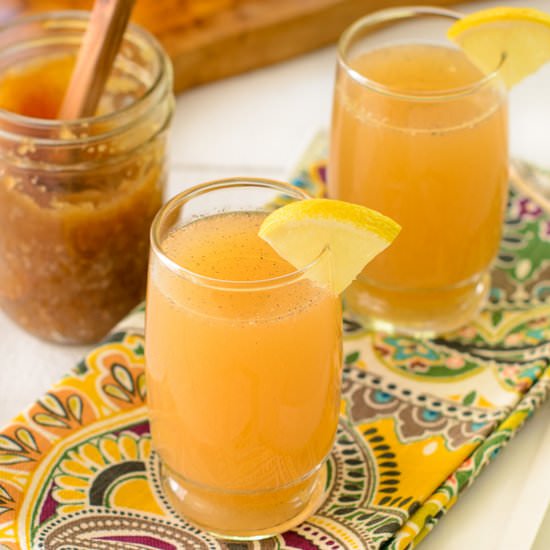 Pear Butter Sparklers