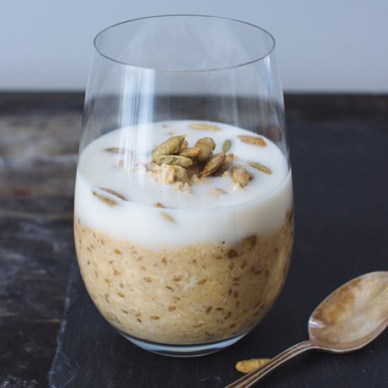 Pumpkin Spice Overnight Oats