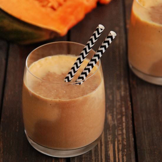 Pumpkin Cocoa Spice Smoothie