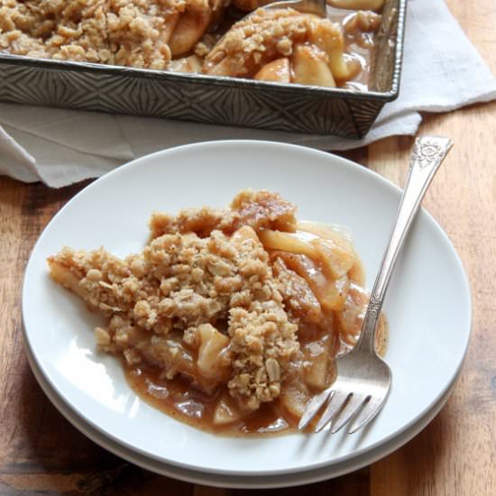 Apple Pear Crisp