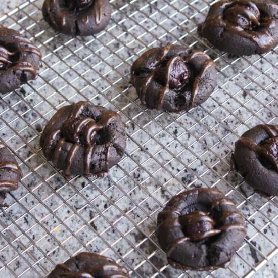Chocolate Cherry Cookies