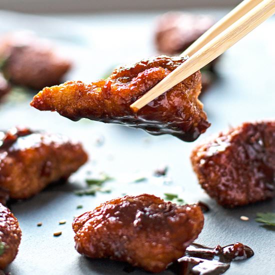 Crispy Garlic Chicken