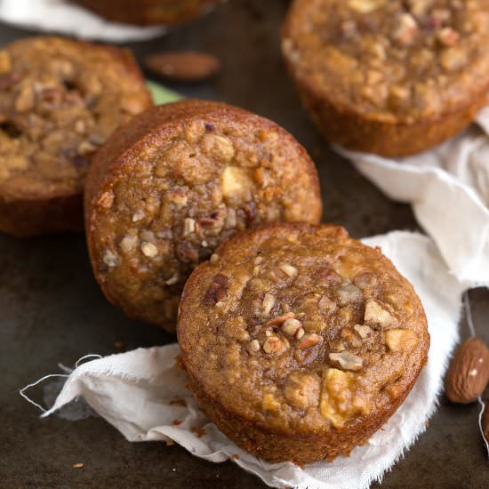 Almond Apple Muffins