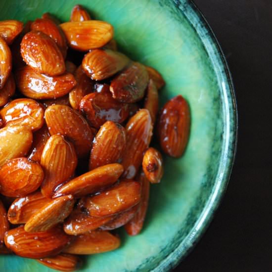 Persian Lime Candied Almonds