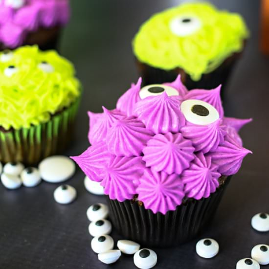 Monster Cupcakes
