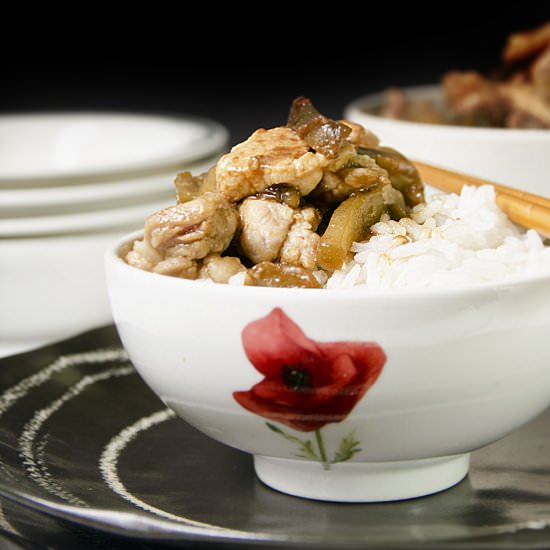 Teochew Sze Chuan Vegetables & Pork