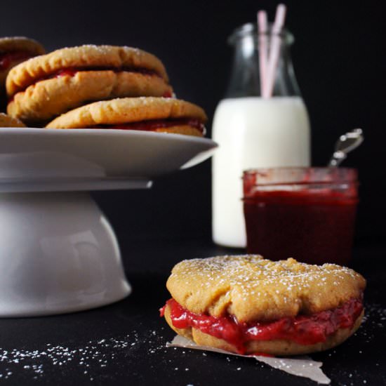 PB&J Whoopie Pies