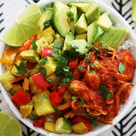 Slow Cooker Adobo Chicken