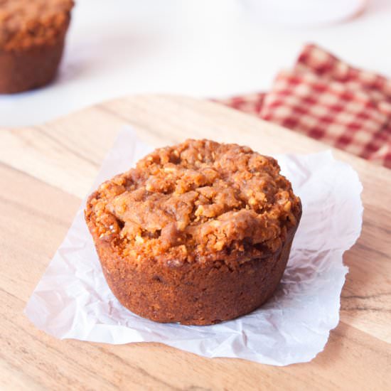 Apple Crumb Muffins