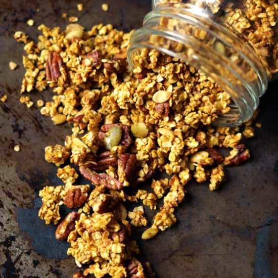 Pumpkin Maple Pecan Granola