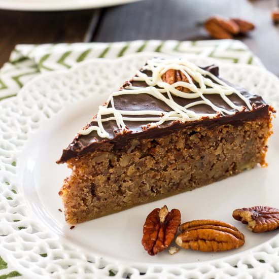 Chocolate Pecan Cake