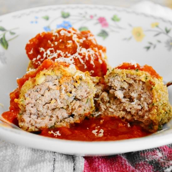Sicilian Style Meatballs