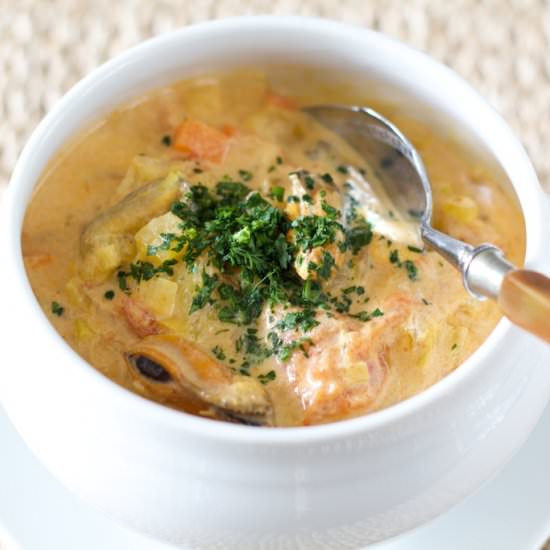 Mussel Bisque
