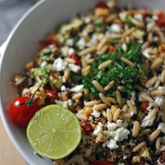 Cauliflower Quinoa Salad