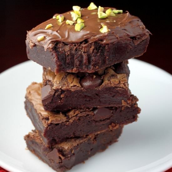 One Bowl Nutella Fudge Brownies