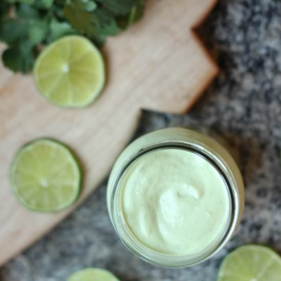 Creamy Cilantro Lime Dressing