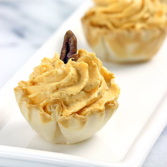 Pumpkin Pie Bites