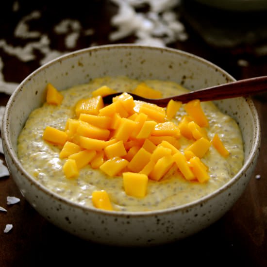 Chia Seed Pudding with Mango