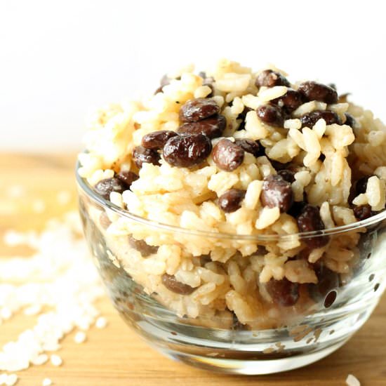Simple Black Beans and Rice