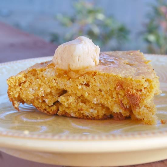 Pumpkin Spice Cornbread