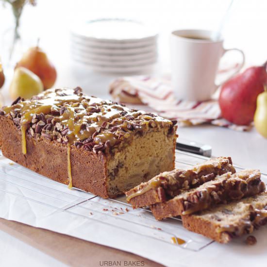 Praline Pear Bread