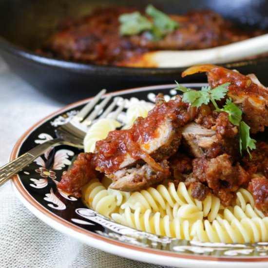 One Pot Paprika Pork