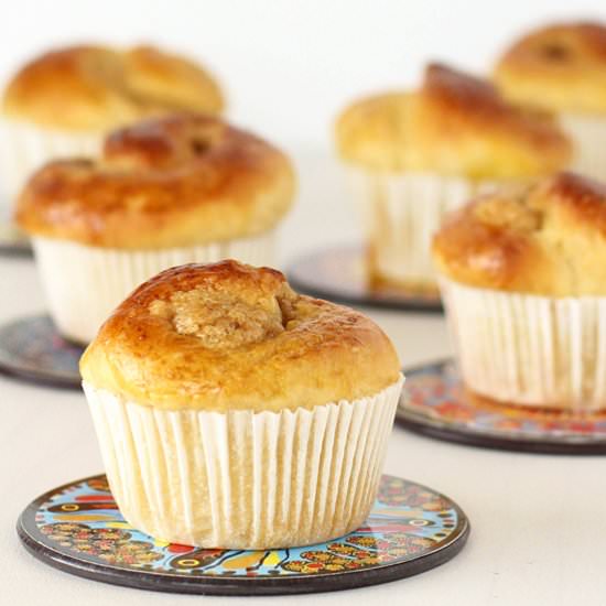 Banana and Brown Sugar Rolls