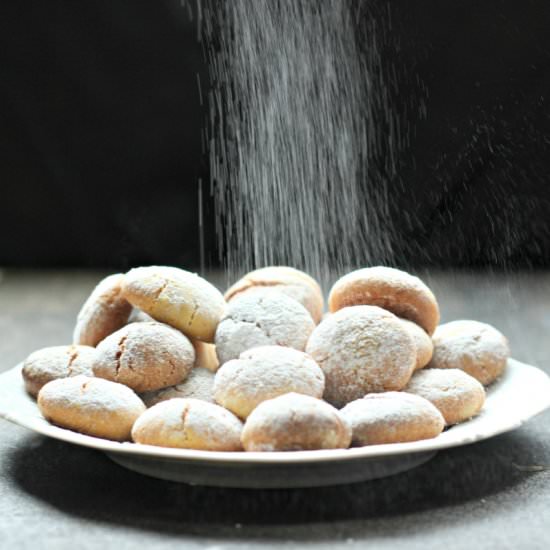 Orange Crinkle Cookies