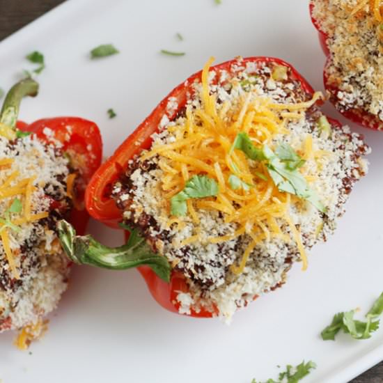 Quinoa Stuffed Bell Peppers