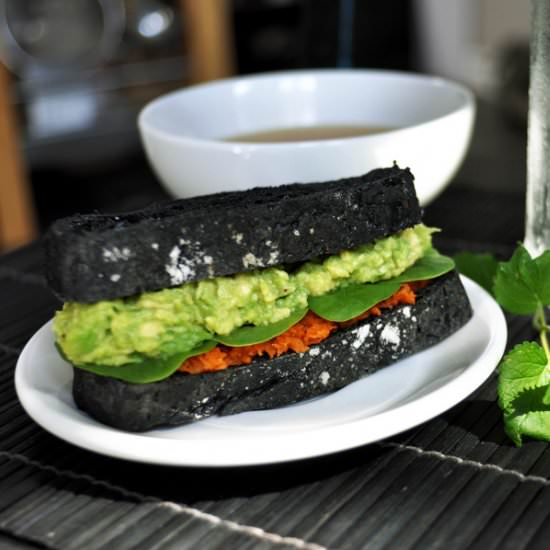 Avocado Carrot Sandwich