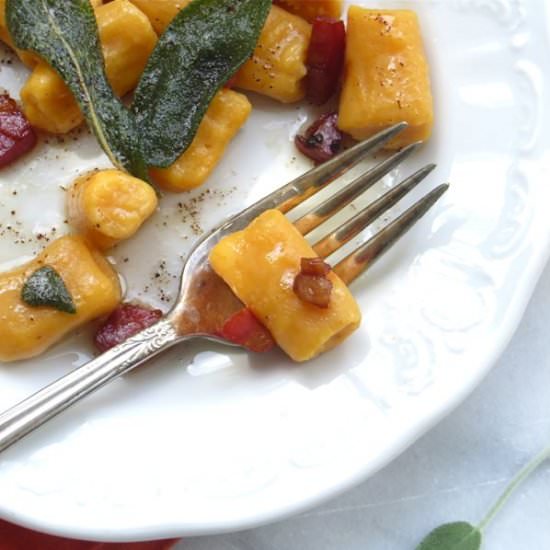 Sweet Potato Gnocchi
